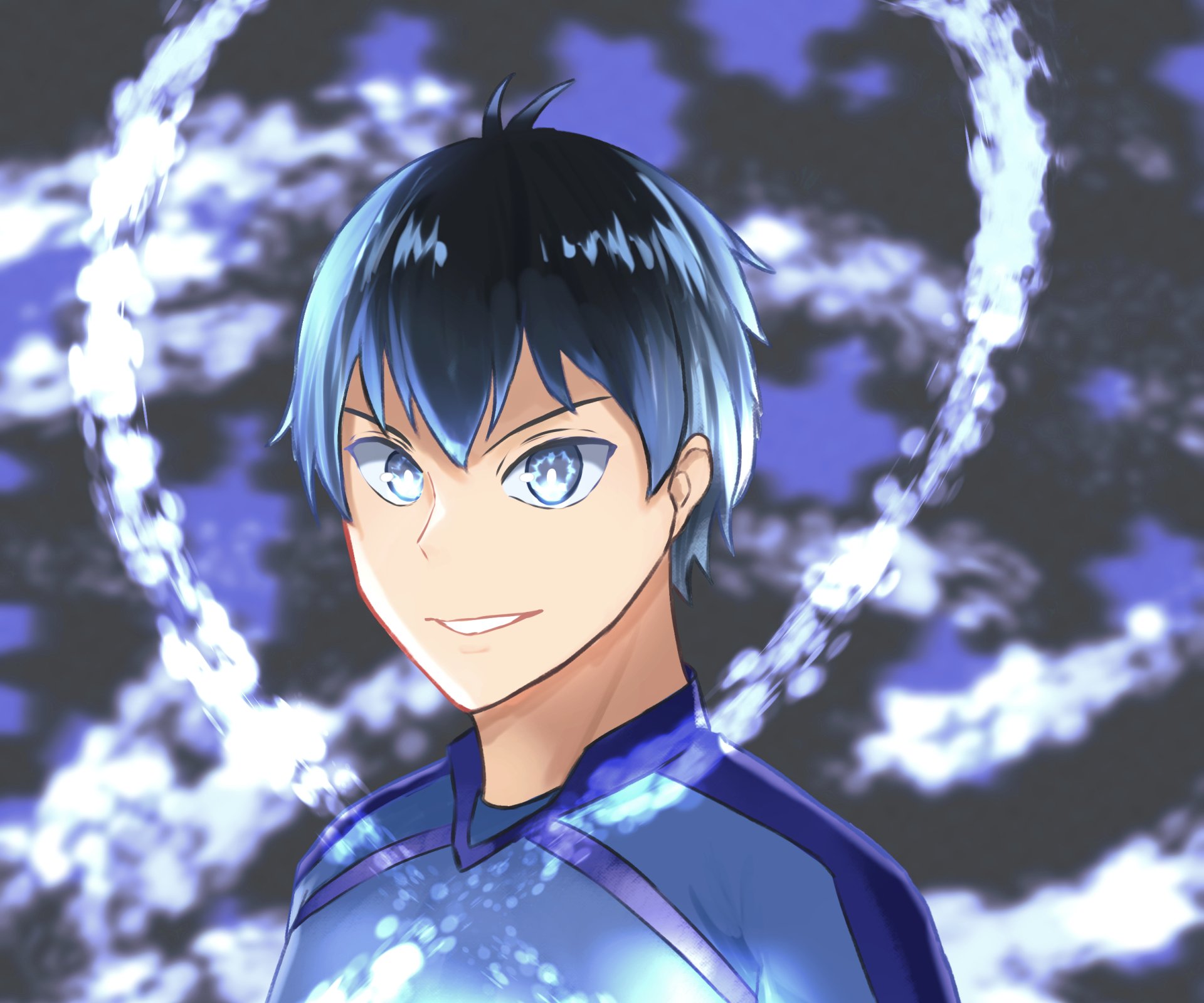 Download Anime Blue Lock Isagi Yoichi HD Wallpaper by 熾錬