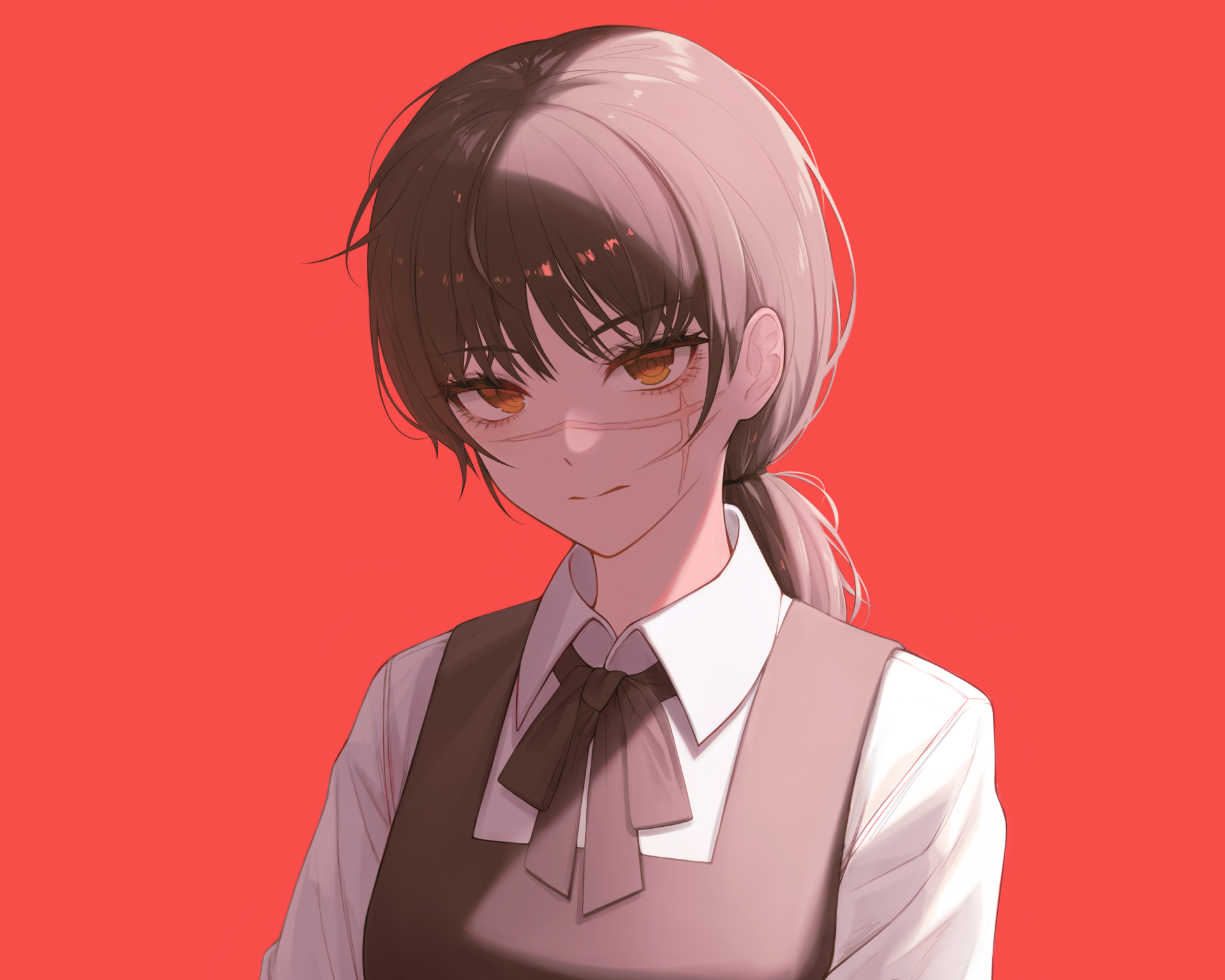 Download War Devil Asa Mitaka Anime Chainsaw Man 4k Ultra HD Wallpaper by ii