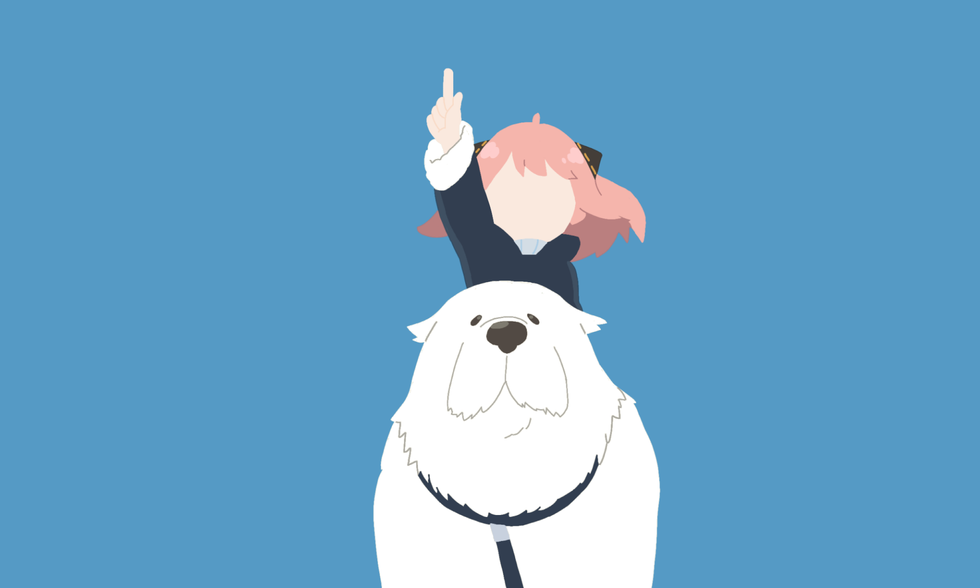 Download Bond (Spy X Family) Anya Forger Anime Spy X Family HD Wallpaper by IMO7