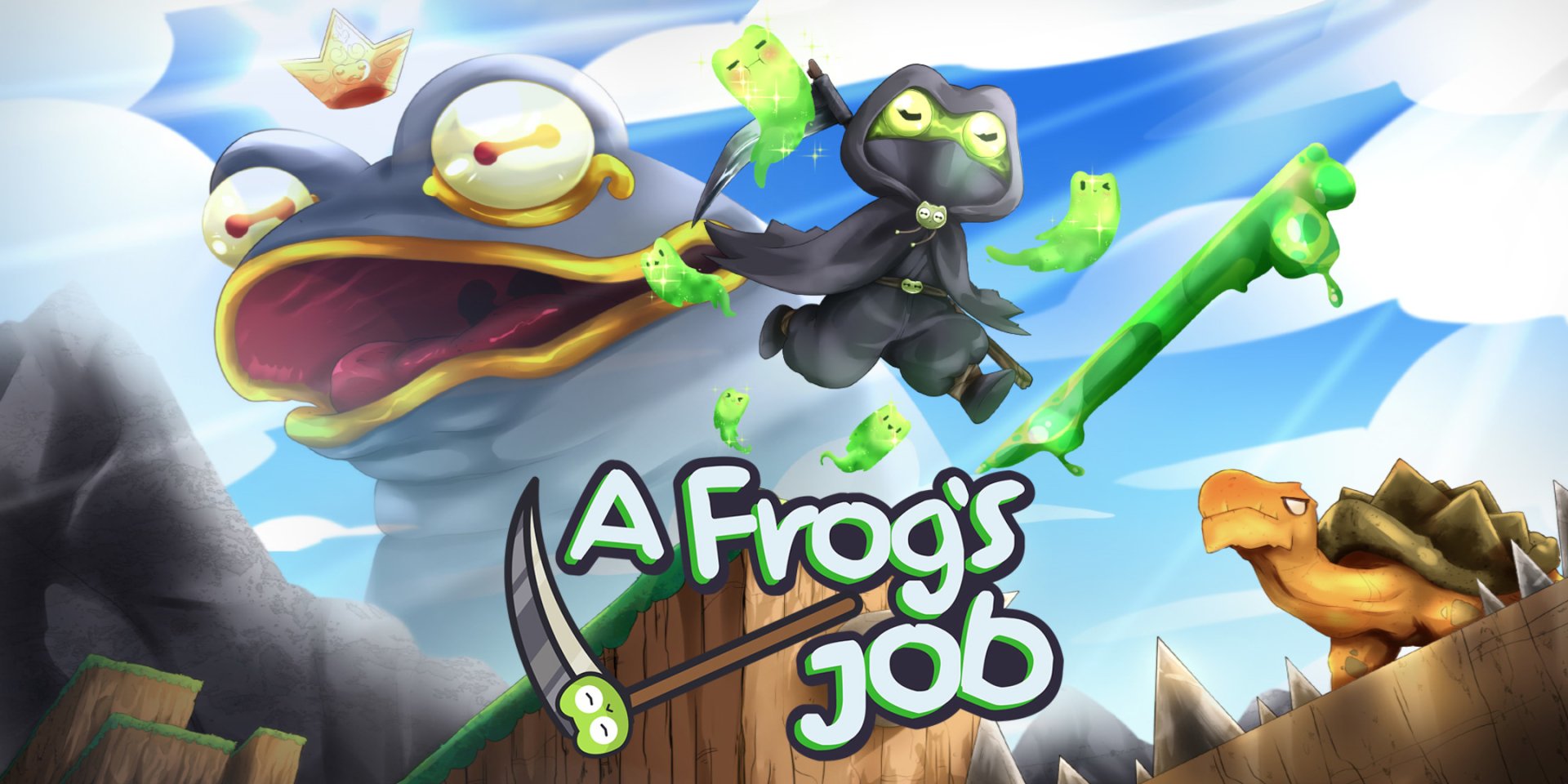 Download Video Game A Frog's Job HD Wallpaper