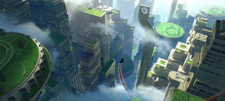 Sci Fi city sci fi city HD Desktop Wallpaper | Background Image