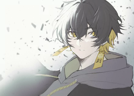 Holostars Yatogami Fuma Anime Virtual Youtuber HD Desktop Wallpaper | Background Image