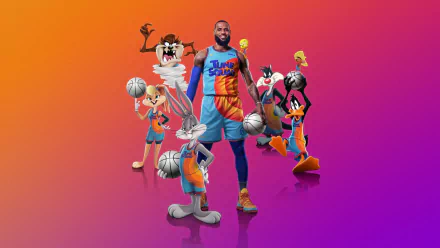 LeBron James movie Space Jam 2 HD Desktop Wallpaper | Background Image