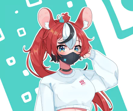 hololive Hakos Baelz Anime Virtual Youtuber HD Desktop Wallpaper | Background Image