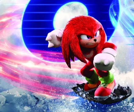 Knuckles the Echidna movie Sonic The Hedgehog 2 HD Desktop Wallpaper | Background Image