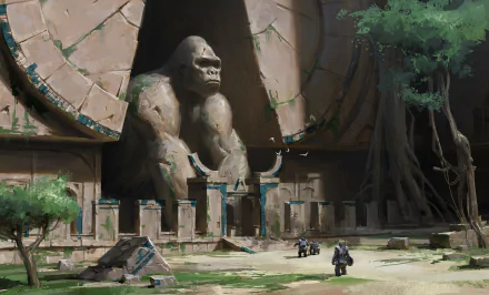  Gorilla Temple by Lee b