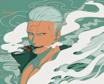 Smoker (One Piece) Anime One Piece HD Desktop Wallpaper | Background Image