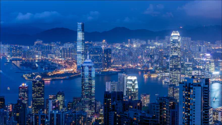 man made Hong Kong HD Desktop Wallpaper | Background Image