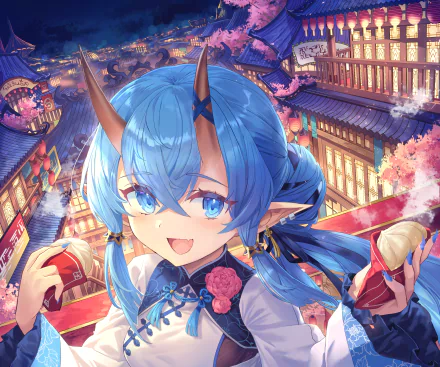 Anime girl anime girl HD Desktop Wallpaper | Background Image