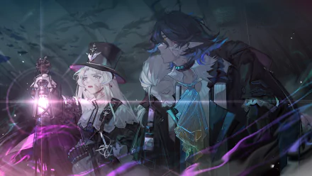 Lumen (Arknights) Irene (Arknights) video game Arknights HD Desktop Wallpaper | Background Image