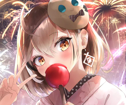 hololive Nanashi Mumei Anime Virtual Youtuber HD Desktop Wallpaper | Background Image