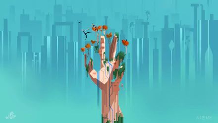 video game Atone: Heart of the Elder Tree HD Desktop Wallpaper | Background Image