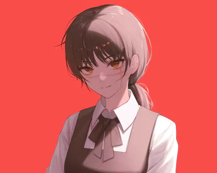 War Devil Asa Mitaka Anime Chainsaw Man HD Desktop Wallpaper | Background Image