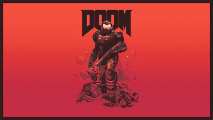 Doomguy video game Doom (2016) HD Desktop Wallpaper | Background Image