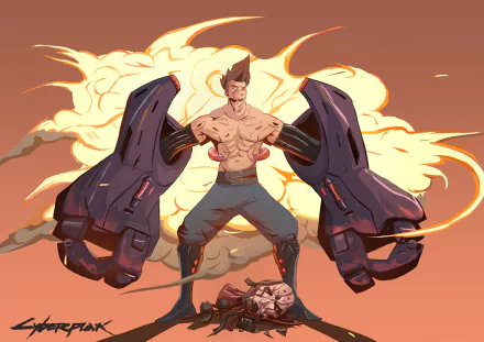 David (Cyberpunk: Edgerunners) Anime Cyberpunk: Edgerunners HD Desktop Wallpaper | Background Image