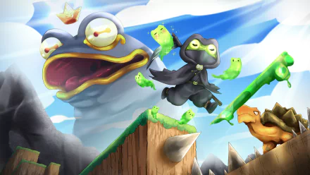 video game A Frog's Job HD Desktop Wallpaper | Background Image