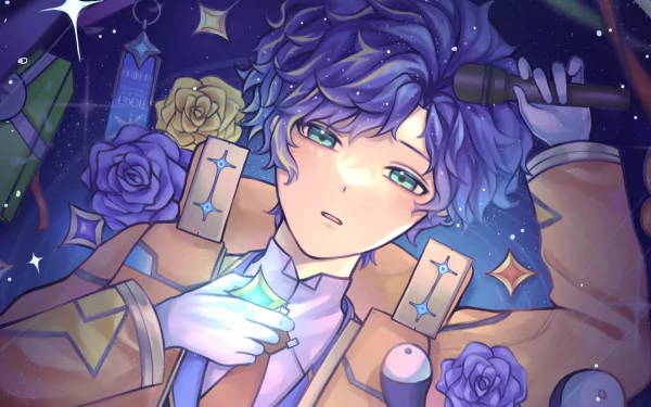 Holostars Astel Leda Anime Virtual Youtuber HD Desktop Wallpaper | Background Image