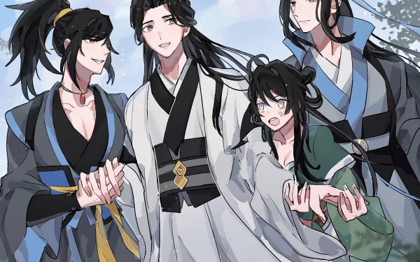 Song Lan A-Qing Xiao Xingchen Xue Yang Anime Mo Dao Zu Shi HD Desktop Wallpaper | Background Image