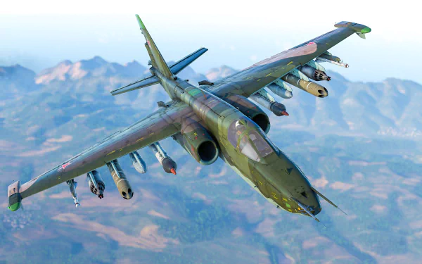 military sukhoi su-25 HD Desktop Wallpaper | Background Image