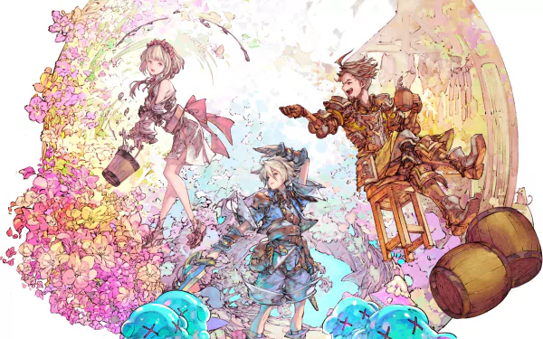 video game Trinity Trigger HD Desktop Wallpaper | Background Image