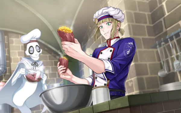 Rook Hunt video game Twisted Wonderland HD Desktop Wallpaper | Background Image