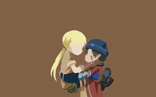 Reg (Made in Abyss) Riko (Made in Abyss) Anime Made in Abyss HD Desktop Wallpaper | Background Image
