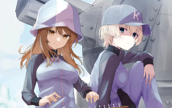 Mika (Girls und Panzer) Anime Girls und Panzer HD Desktop Wallpaper | Background Image