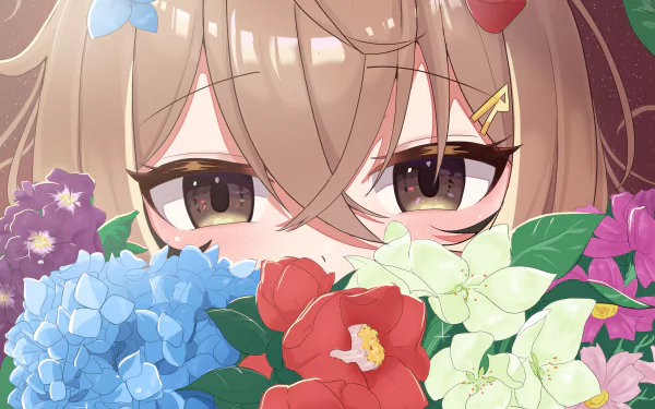 hololive Nanashi Mumei Anime Virtual Youtuber HD Desktop Wallpaper | Background Image