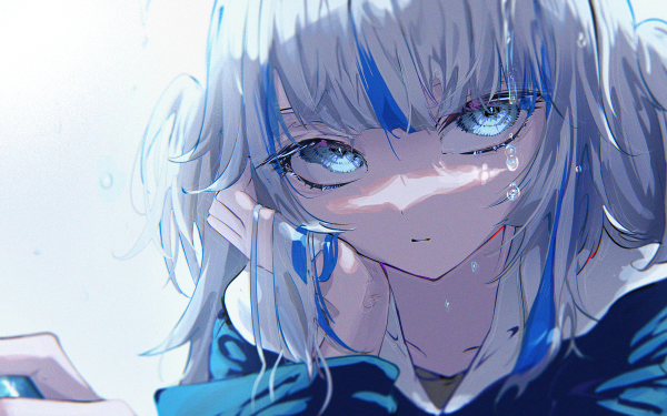 Anime Virtual Youtuber Gawr Gura Hololive HD Wallpaper | Background Image