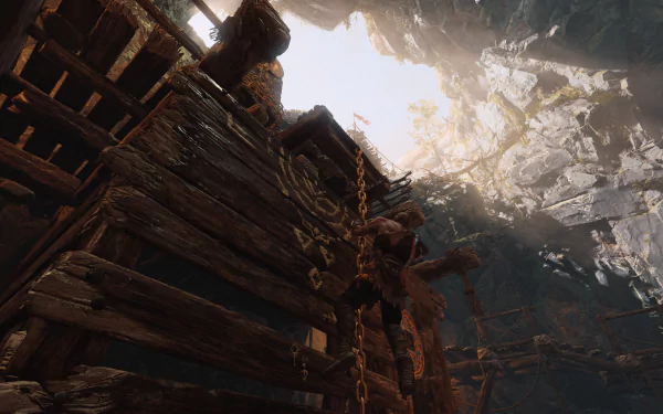 video game God of War (2018) HD Desktop Wallpaper | Background Image