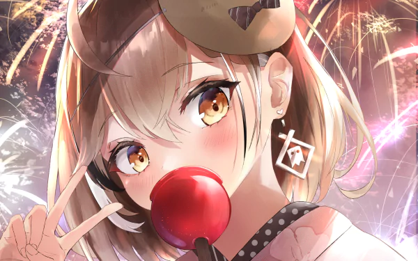 hololive Nanashi Mumei Anime Virtual Youtuber HD Desktop Wallpaper | Background Image