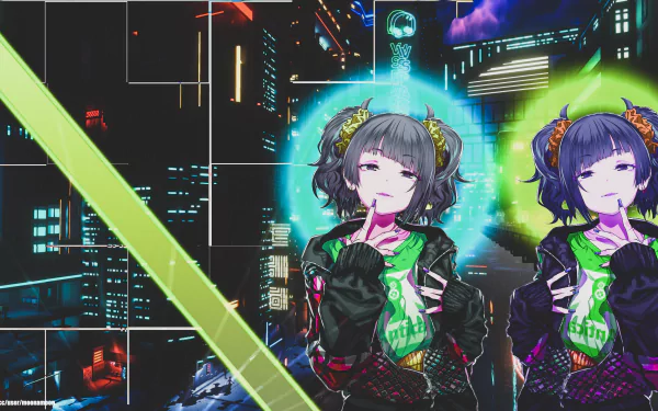 Mamimi Tanaka Anime The iDOLM@STER: Shiny Colors picture-in-picture HD Desktop Wallpaper | Background Image