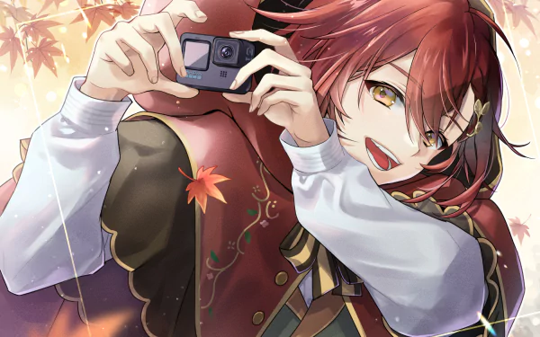 Holostars Hanasaki Miyabi Anime Virtual Youtuber HD Desktop Wallpaper | Background Image