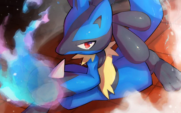 Lucario (Pokémon) video game Pokémon: Diamond and Pearl HD Desktop Wallpaper | Background Image