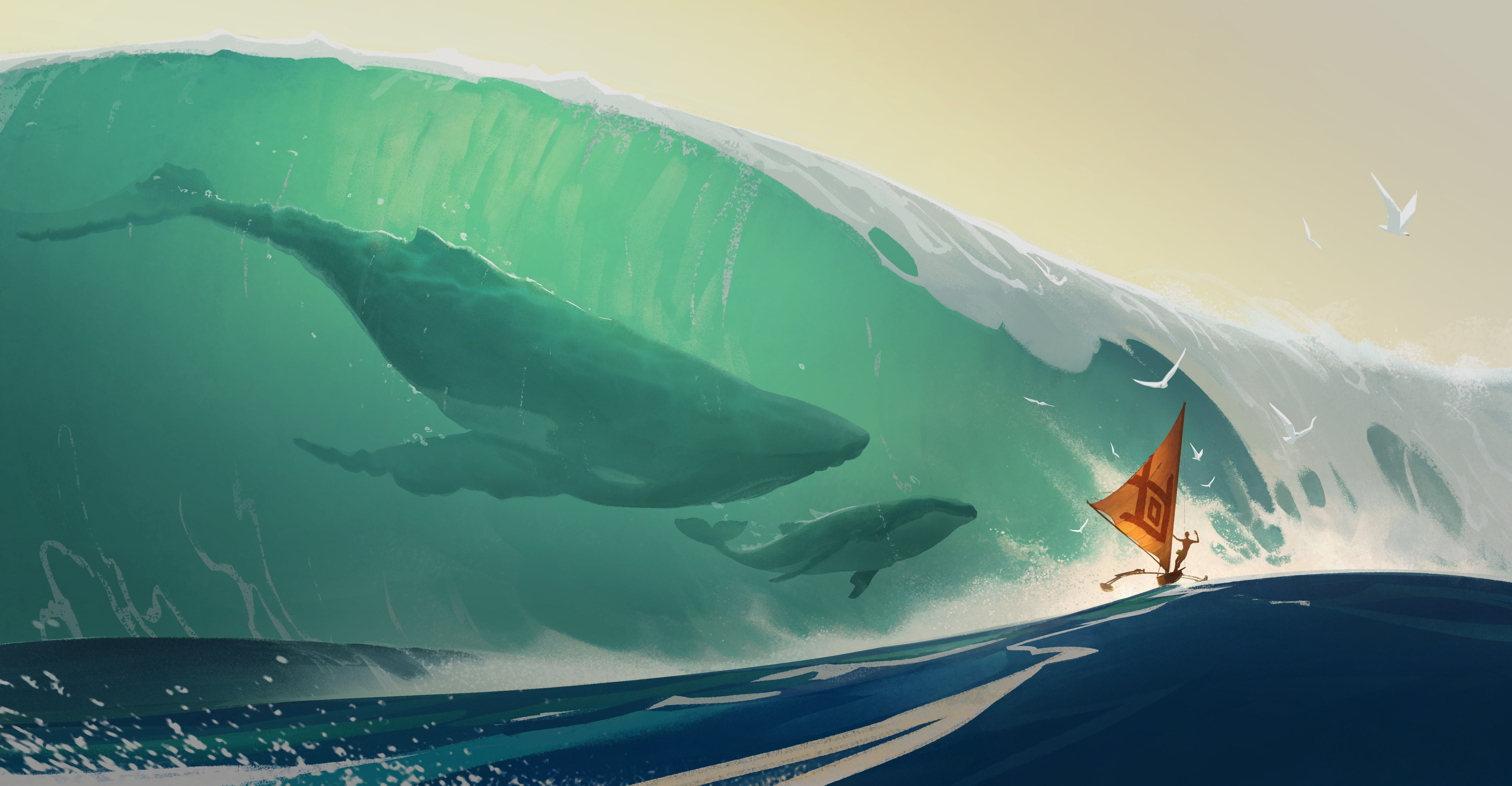 Watchers in the wave by Tuomas Korpi