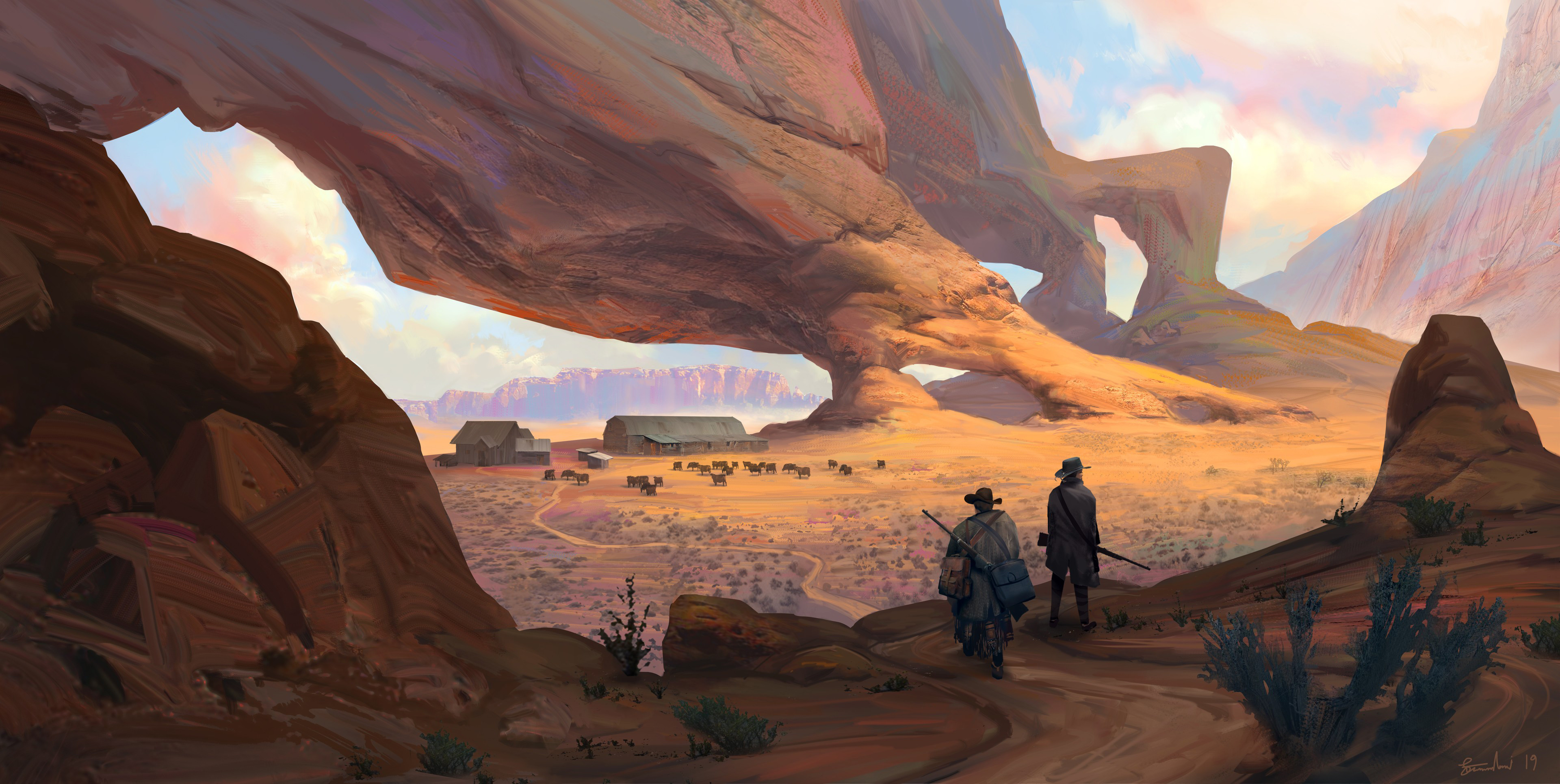Canyon Arches by David Frasheski