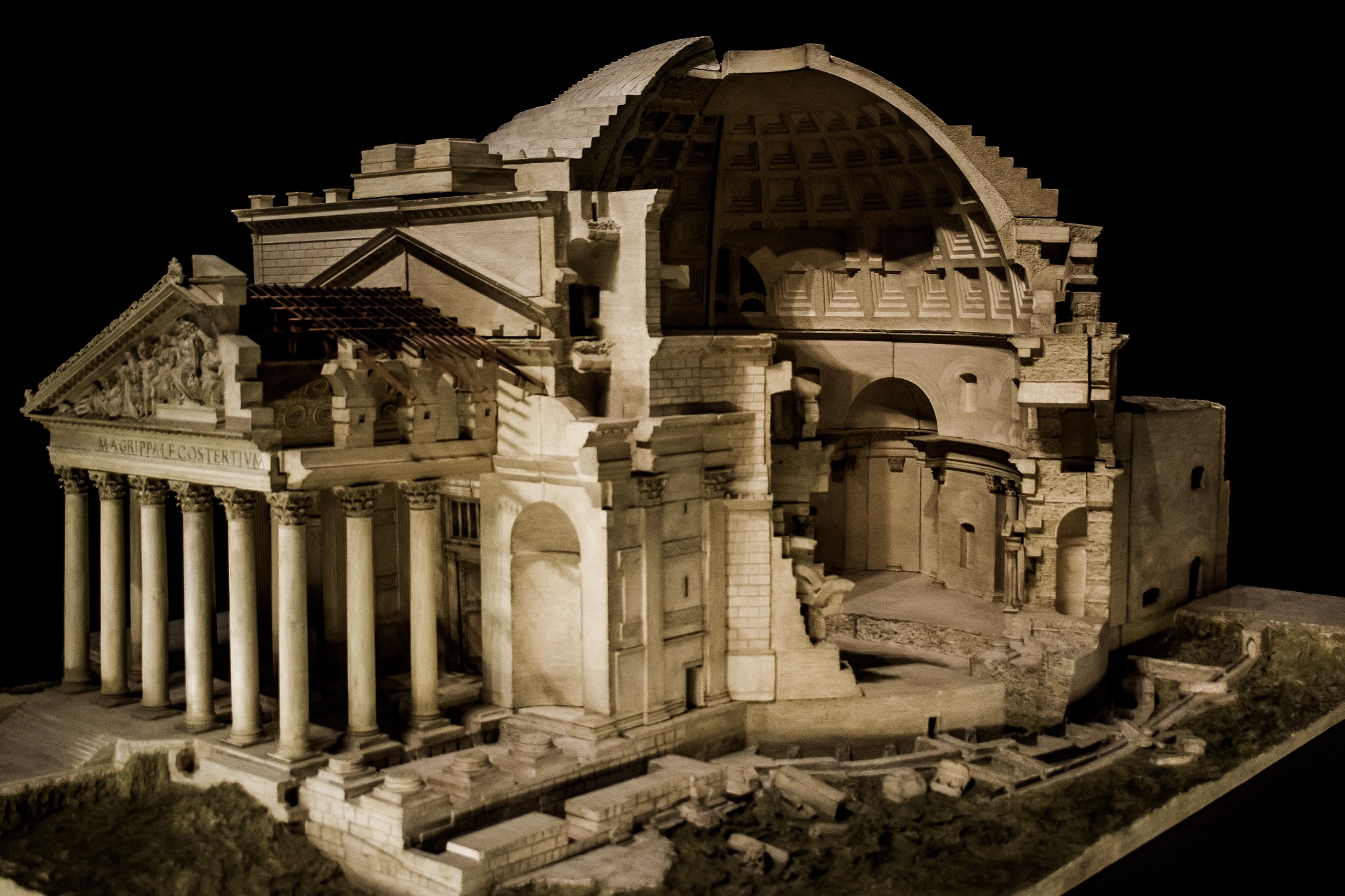 Man Made Pantheon HD Wallpaper | Background Image