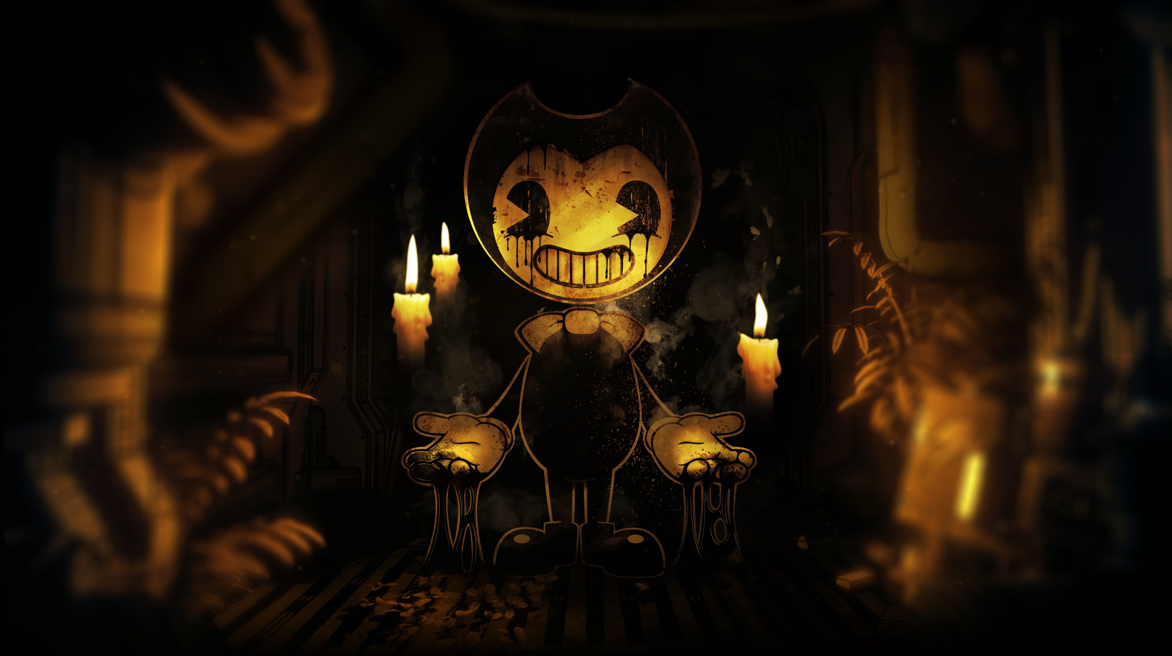 Cuphead PlayStation 4 Bendy and the Ink Machine YouTube Video game  Saxophone fictional Character desktop Wallpaper bendy And The Ink  Machine png  PNGWing