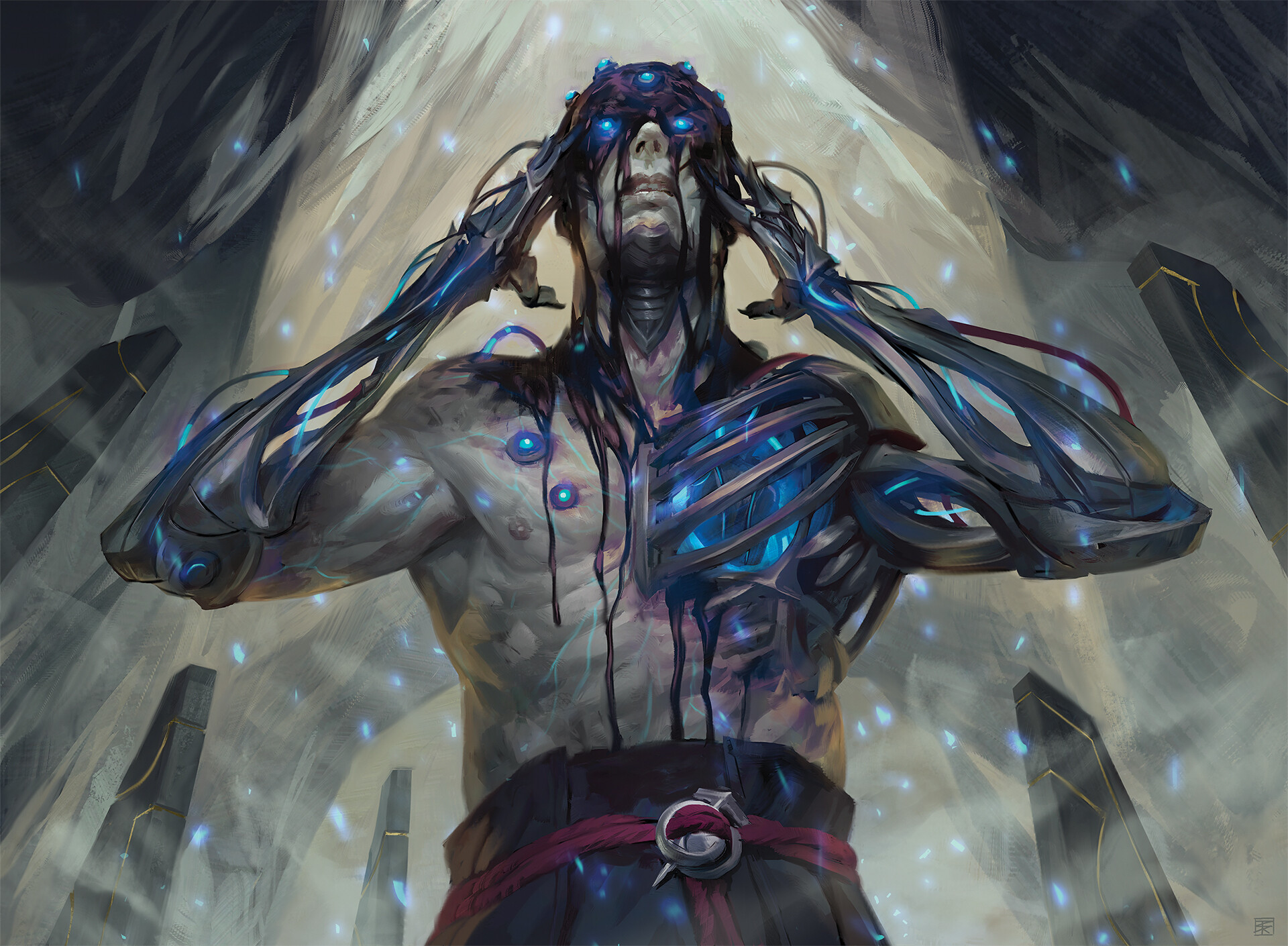 Download Man Made Magic: The Gathering HD Wallpaper by Denman Rooke