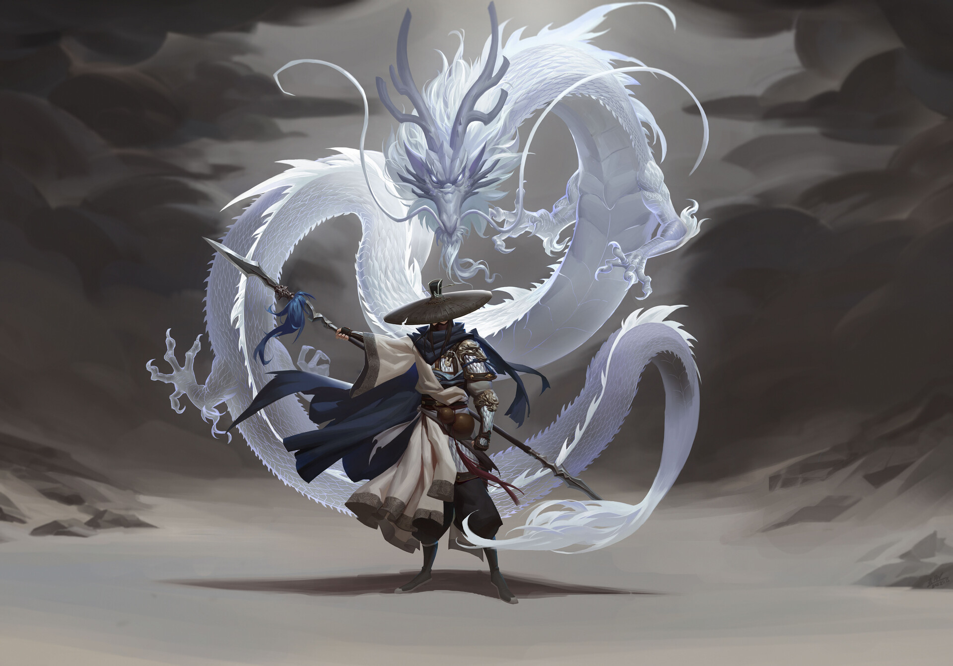 Dragon warrior by Yuchao Wang
