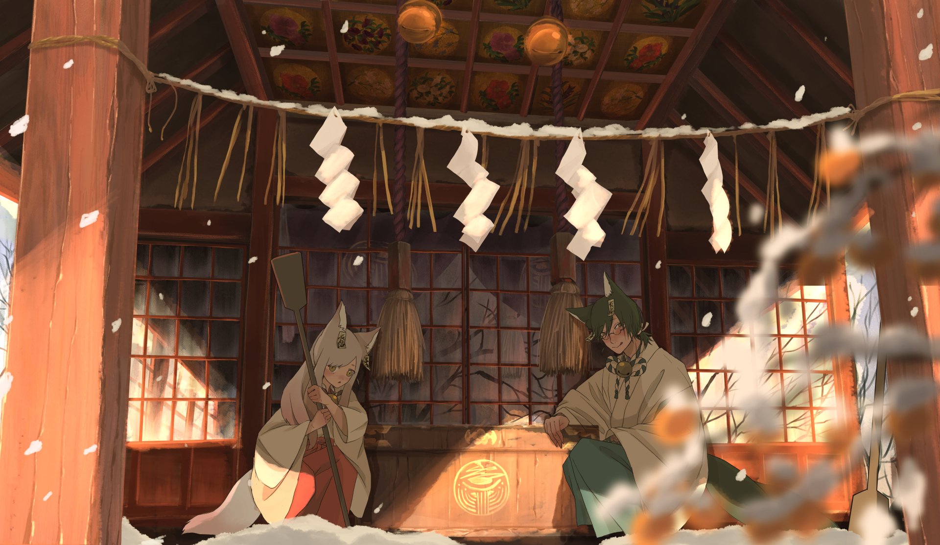 Download Fantasy Oriental 4k Ultra HD Wallpaper by つっく