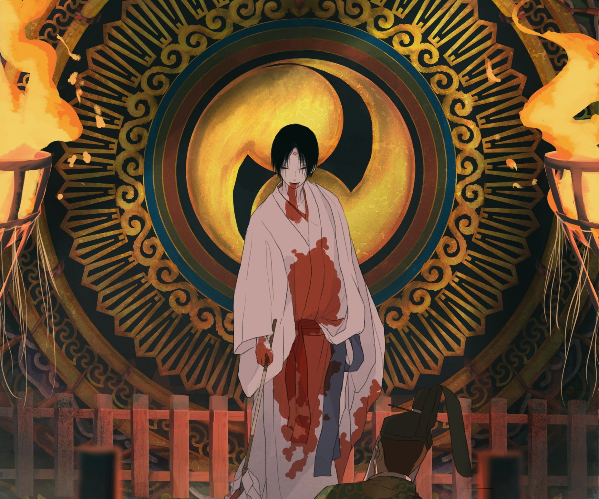 Download Fantasy Oriental HD Wallpaper by つっく