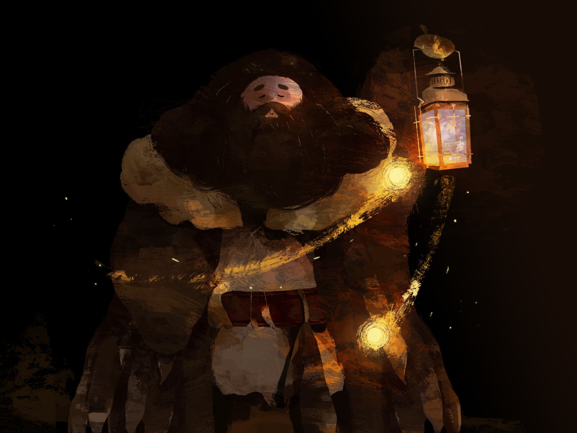 Download Rubeus Hagrid Movie Harry Potter HD Wallpaper by Dave Carvalho