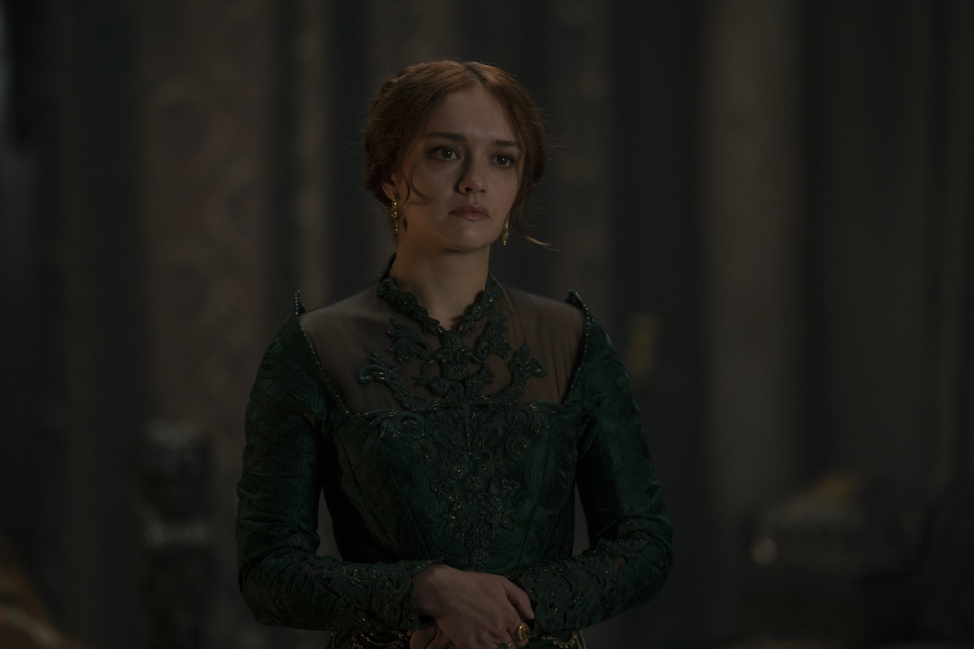 Download Alicent Hightower Olivia Cooke TV Show House Of The Dragon 4k ...