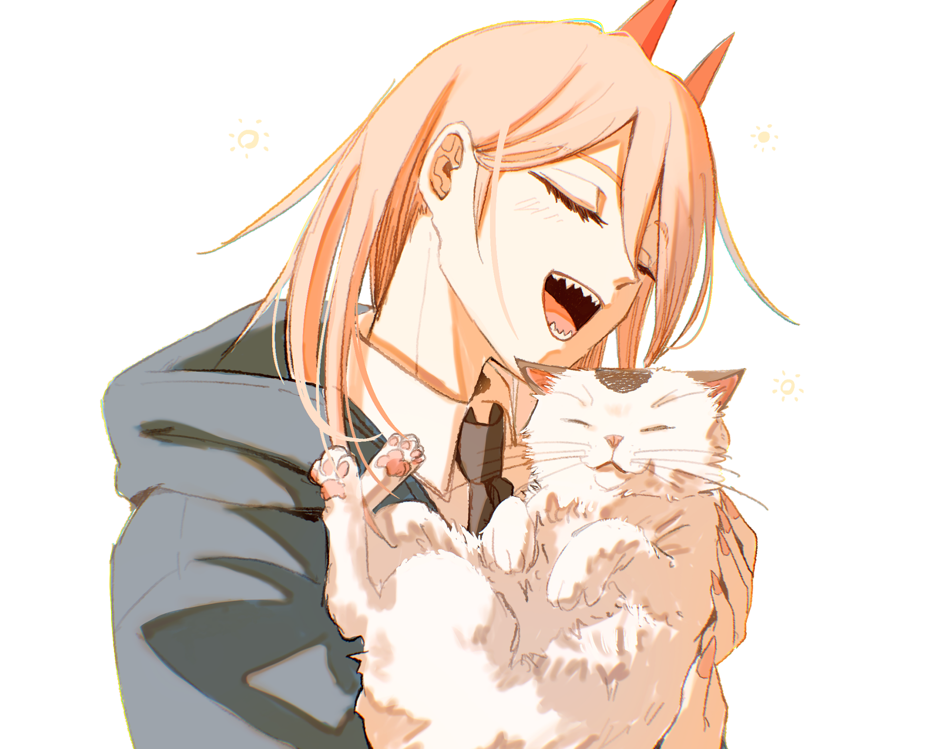 Download Power (Chainsaw Man) Anime Chainsaw Man HD Wallpaper by 森中アイスケ