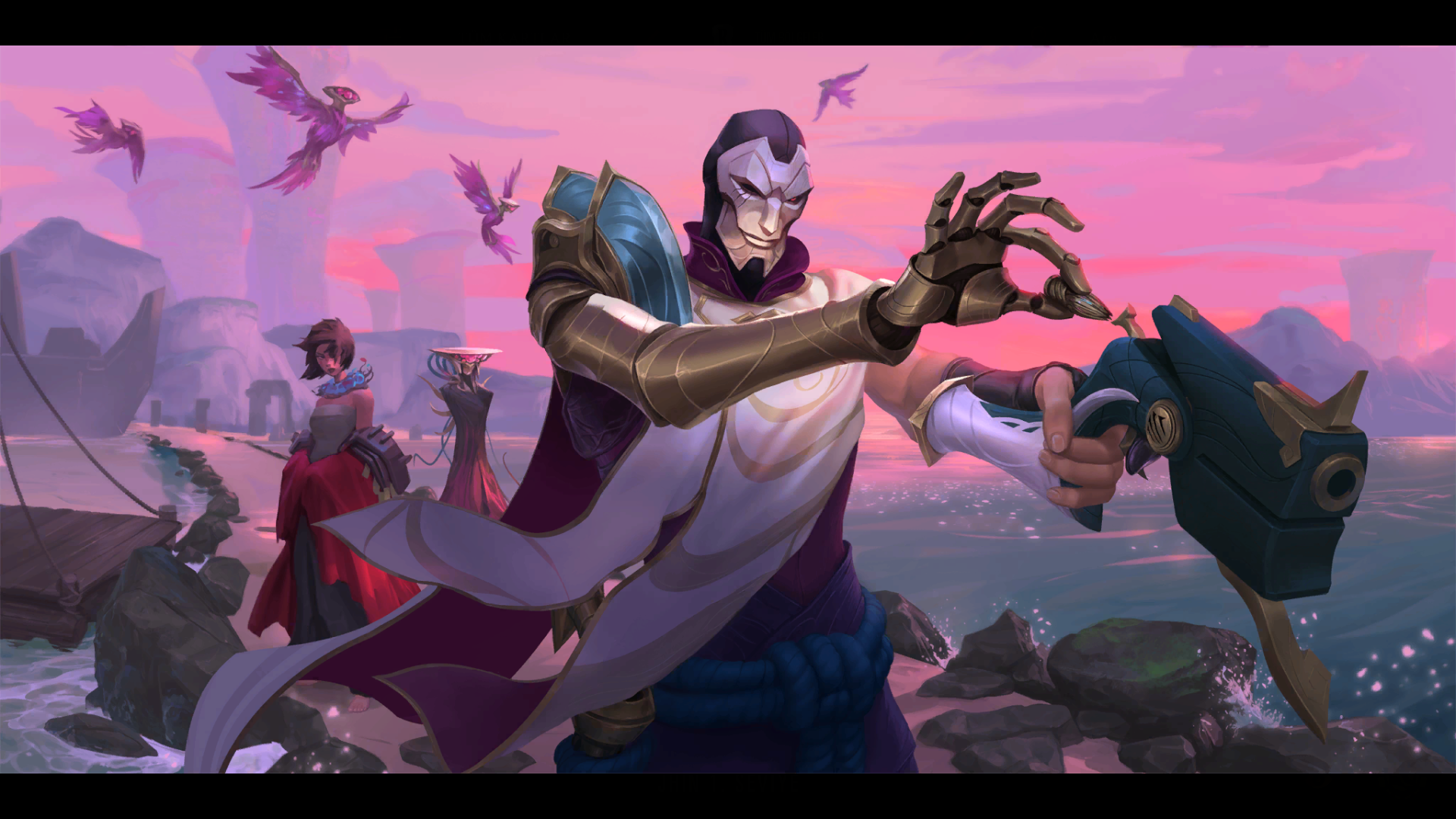 Download Jhin (League Of Legends) Video Game Legends Of Runeterra HD Wallpaper