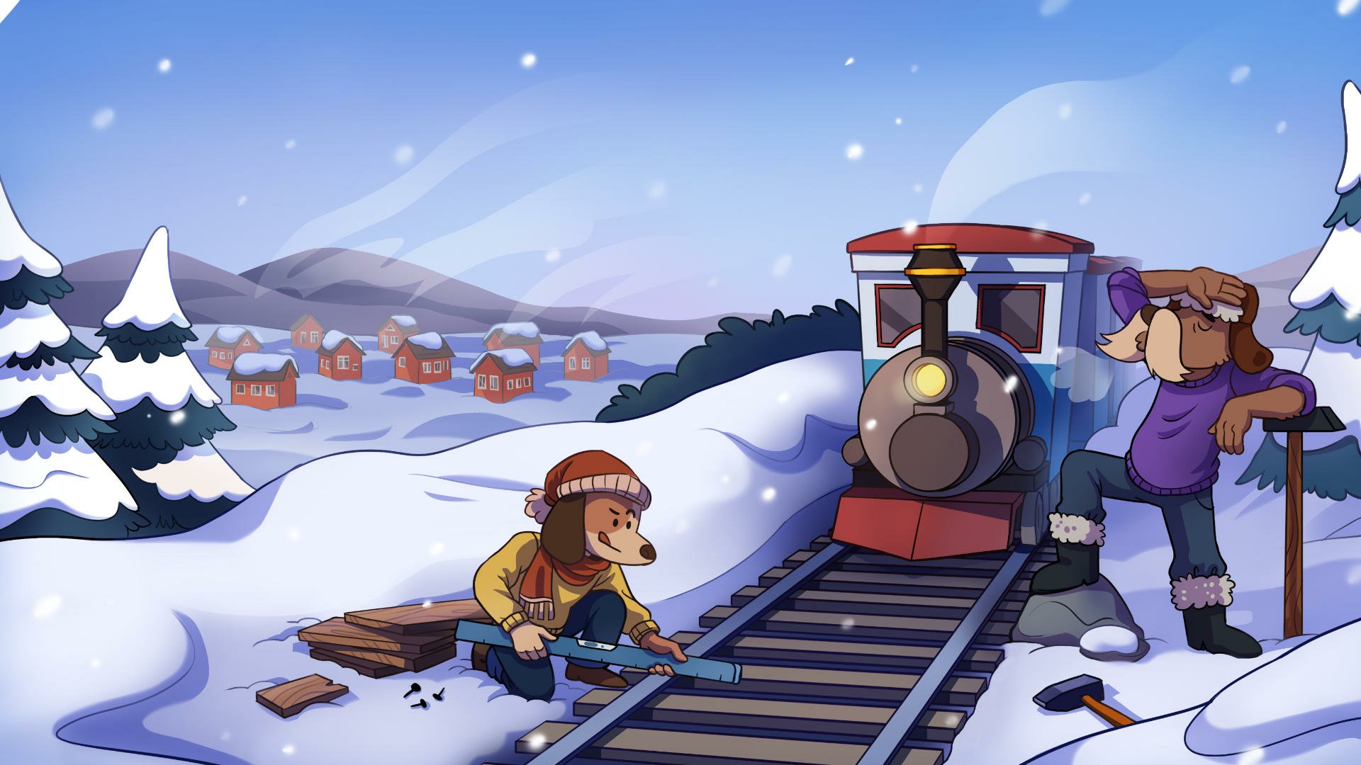 Download Video Game Railbound HD Wallpaper
