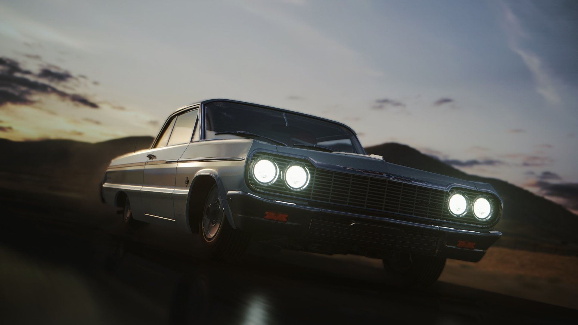 Assetto Corsa Chevrolet Impala Willow Springs by Wildart89