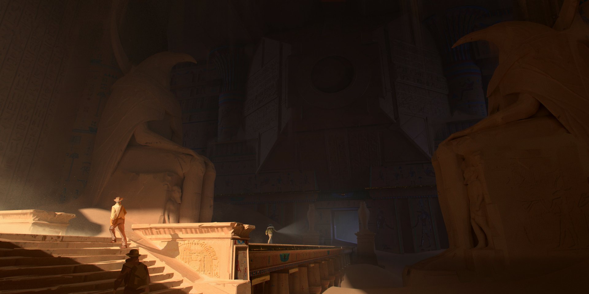 Download Fantasy Temple HD Wallpaper by Tai Le