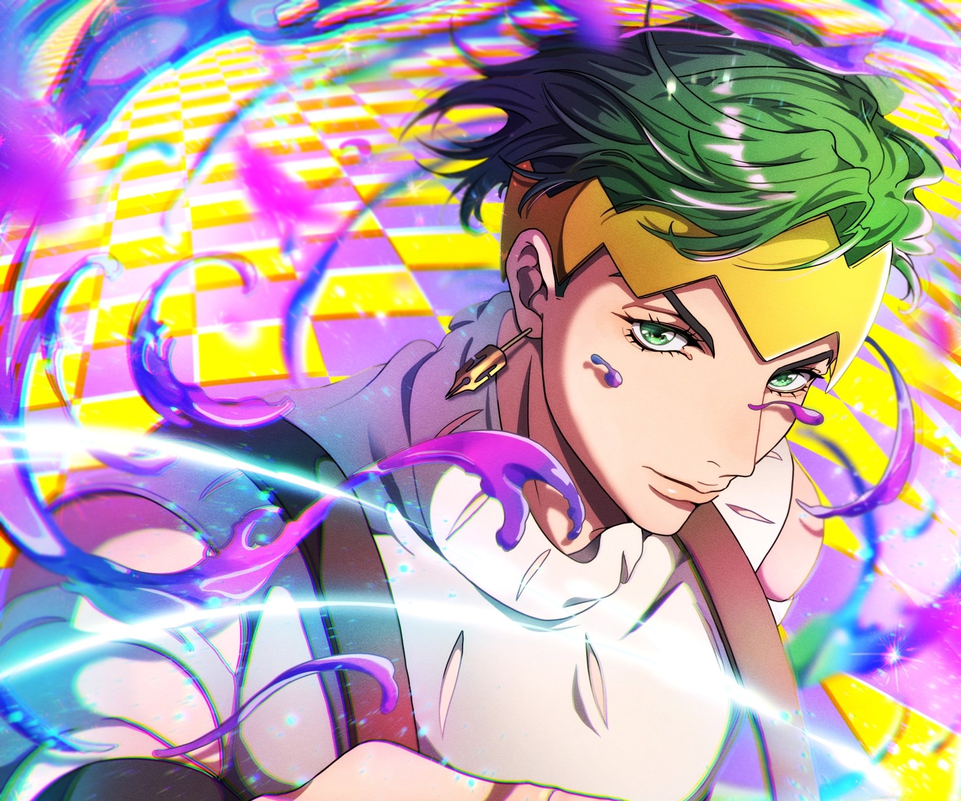 Rohan Kishibe's anime concept art | JoJo's Bizarre Adventure | Know Your  Meme